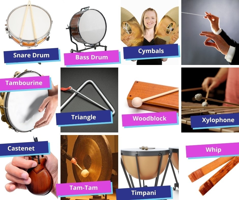 types of Percussion Instruments