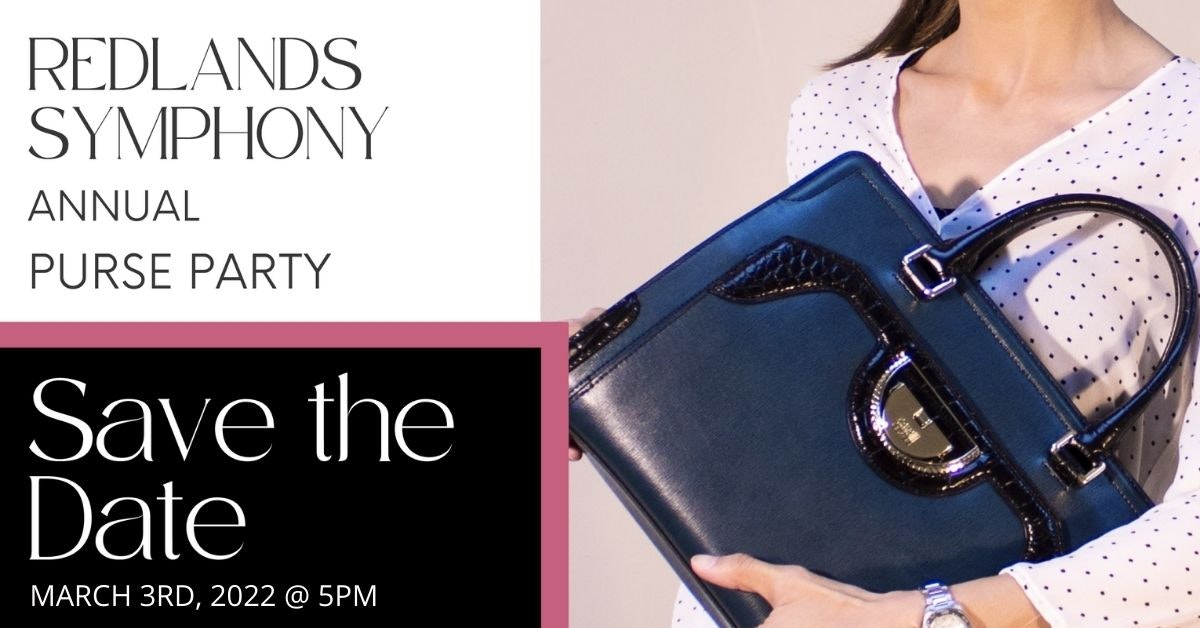 Save the Date for our Purse Party